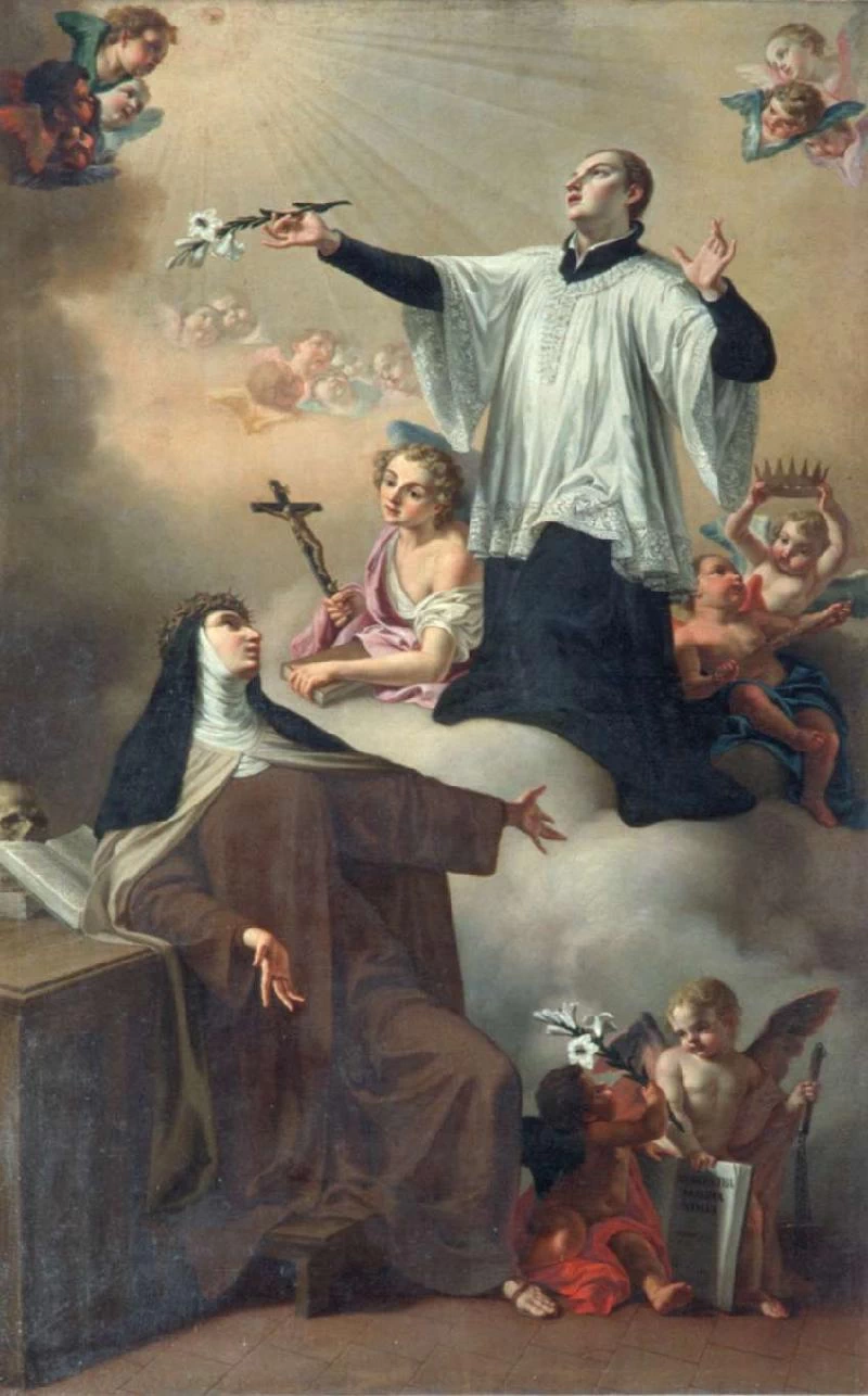 11-Orelli V. A. (1794), San Luigi e Santa Maddalena de' Pazzi